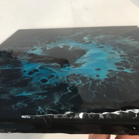 Black base blue Dutch pour art - Picture 7 of 8